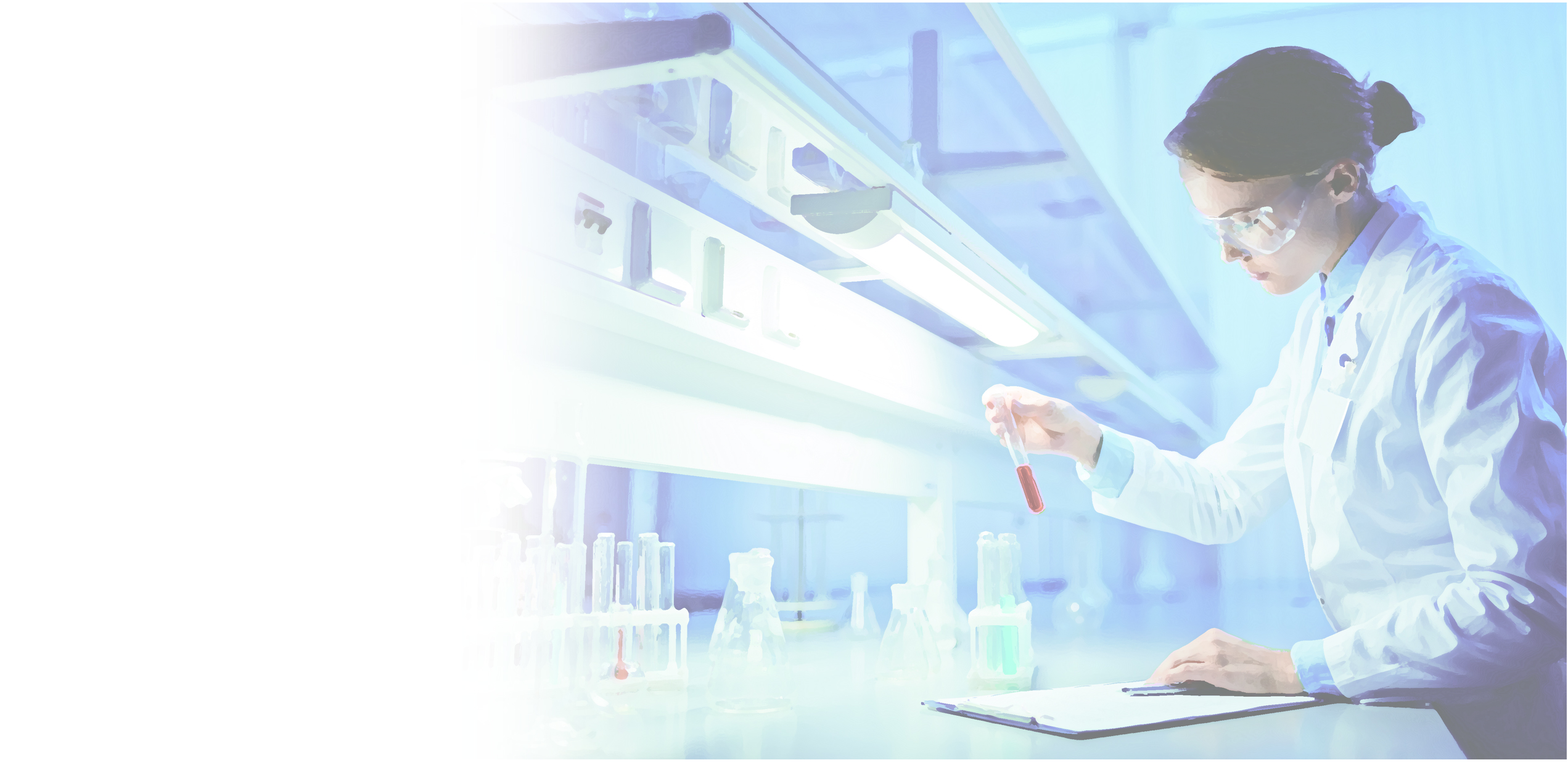Testing substances Laboratory Picture for Application Page