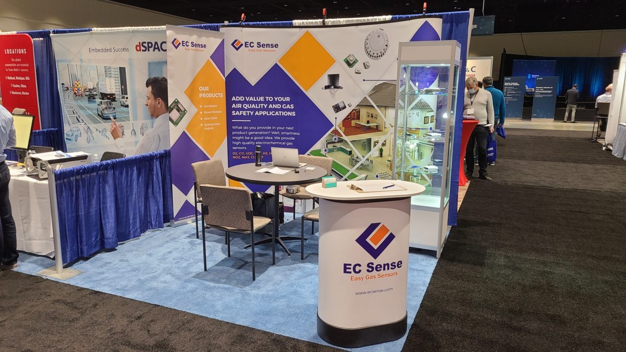 EC Sense at the Sensors Converge Expo 21 – EC Sense