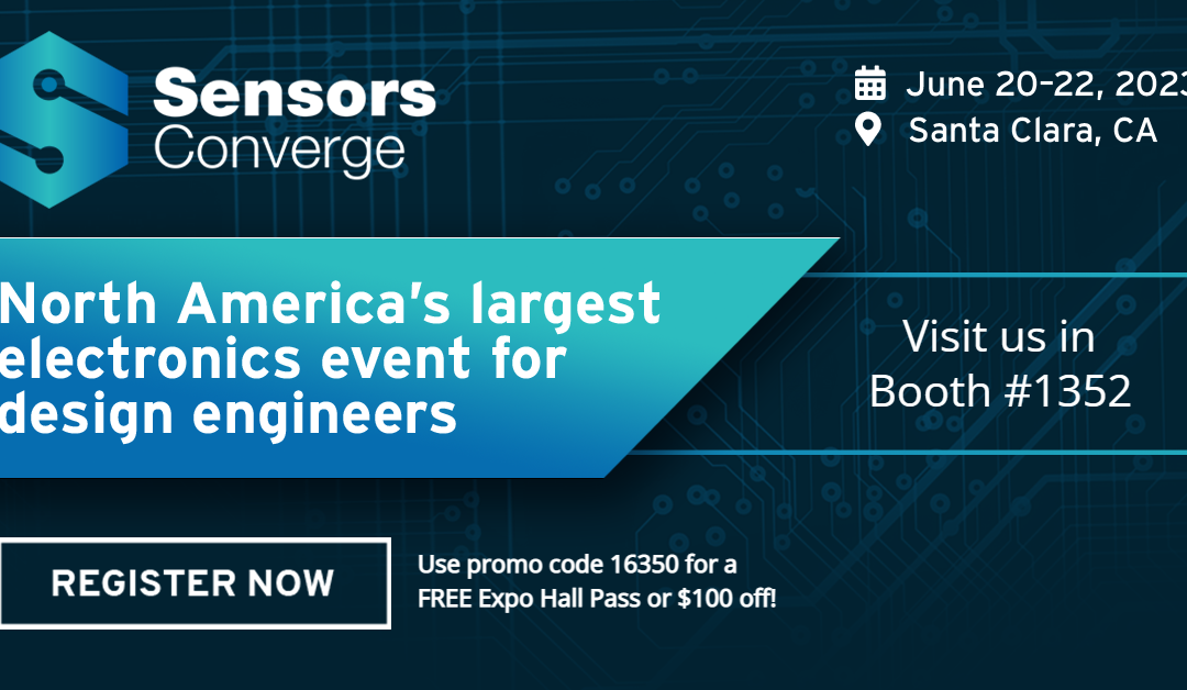 Free Expo Hall Pass – Sensors Converge 2023